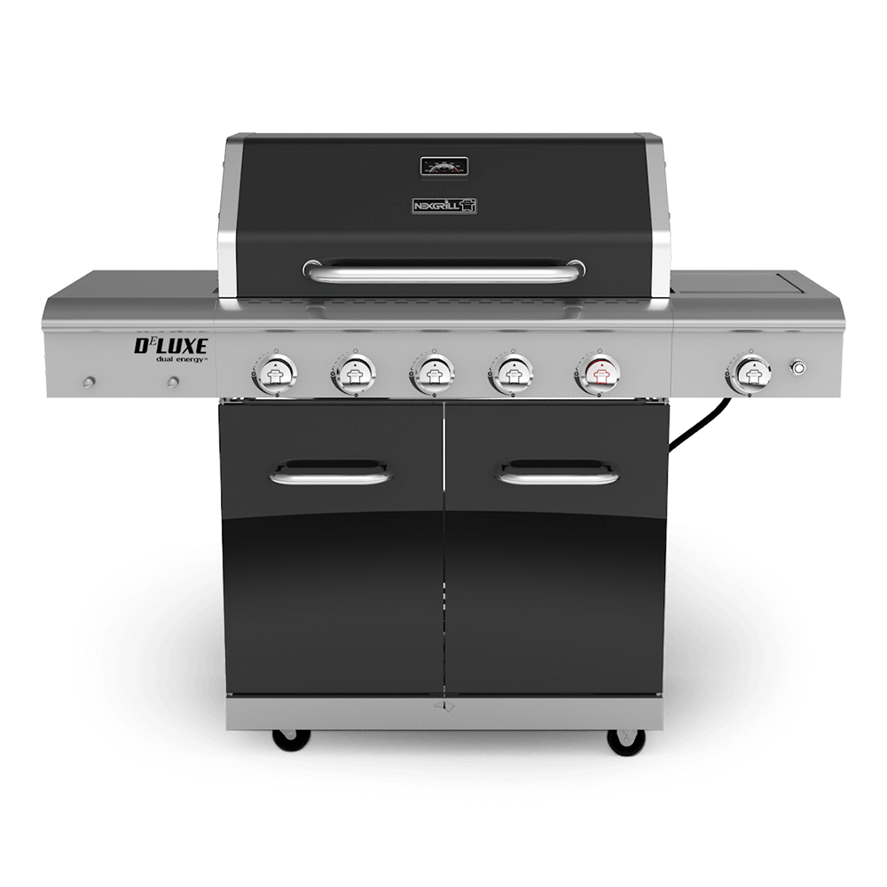 deluxe 5 burner gas grill