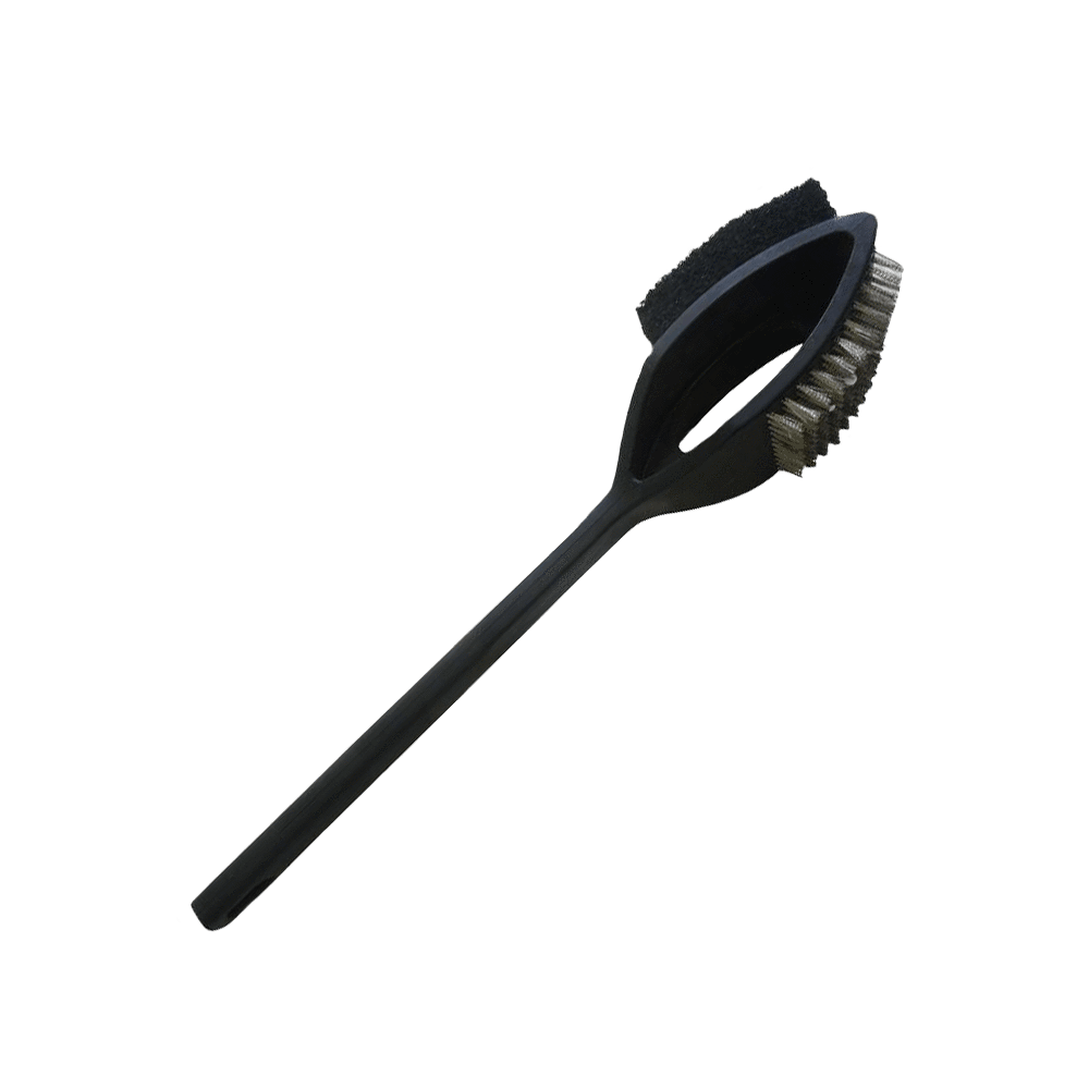 combo grill cleaning brush